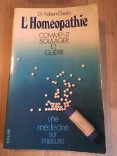 Livre homeopathie soulager d'occasion  Marcq-en-Barœul