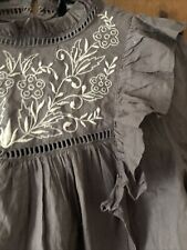 Embroidered cutwork broderie for sale  ST. NEOTS