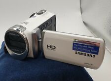 Samsung HMX-F90 Camcorder Handycam 52x Optical Zoom with 8GB SD White Tested for sale  Shipping to South Africa