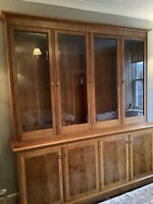 yew bookcase for sale  DAVENTRY