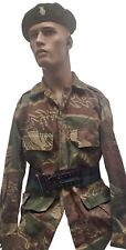 RHODESIAN AFRICAN RIFLES CAMO JACKET,BERET & STABLE BELT GROUPING for sale  South Africa 