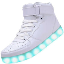 Hombres Zapatos LED Blancos Iluminados Carga USB - Remoto - US14 - Zapato Izquierdo No Funciona segunda mano  Embacar hacia Argentina