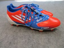Botines de fútbol Adidas para hombre talla 9,5 naranja azul F10 TRX FG botas de fútbol V121313 segunda mano  Embacar hacia Argentina