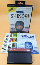Shinobi (Sega Master Sysetm) CIB com manual + pôster - Limpo, recapitulado e testado! comprar usado  Enviando para Brazil