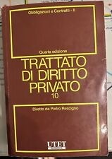 Trattato diritto privato usato  Bassano Del Grappa