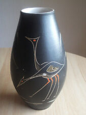 Vase keramik schwarz gebraucht kaufen  Obertal