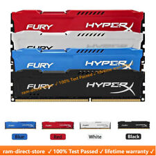 Memória RAM DIMM Kingston HyperX FURY DDR3 8GB 16GB 32G 1600 1866 1333 desktop, usado comprar usado  Enviando para Brazil