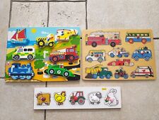 Wooden peg puzzles for sale  GLOUCESTER