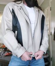 white mens leather jackets for sale  Manchester