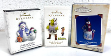 Used, Hallmark Keepsake Ornaments Collection x3 for sale  Shipping to South Africa