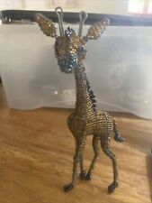Wire beaded giraffe for sale  READING