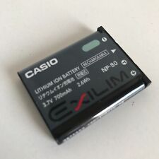 Bateria Casio Exilim NP-80 íon de lítio 3.7V 700 mah TESTADO comprar usado  Enviando para Brazil