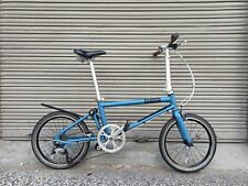 Bicicleta plegable Ahooga azul, usado segunda mano  Zaragoza