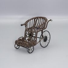 Used, 1:12 Dolls House Metal Bath Chair for sale  Shipping to South Africa