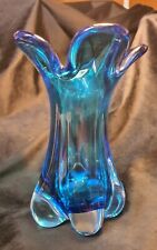 Blue hand blown for sale  BOLTON