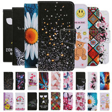 Funda protectora abatible para teléfono billetera de cuero estampado para Huawei Y5P Y5 Y6 Y6S Y7 2019 segunda mano  Embacar hacia Argentina