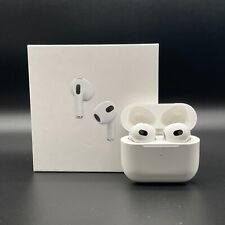 Funda de carga de auriculares inalámbricos Bluetooth para Apple AirPods (3ra generación) - blanca segunda mano  Embacar hacia Argentina