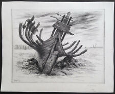 French etching signed for sale  Spring Hill