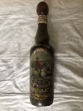 Leather covered bottle for sale  Fresno