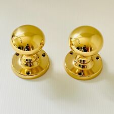 Pair brass mortice for sale  KING'S LYNN