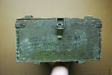 Vintage Military Army Winchester .308 Green Wooden Ammo box Dovetailed, for sale  Shipping to Canada
