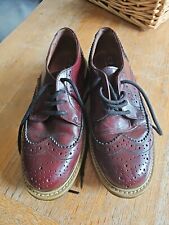 Office brogues burgundy for sale  LLANDINAM