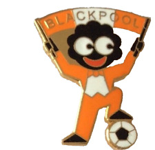Blackpool supporter badge for sale  BOLTON