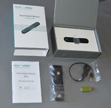 Eletrodos gravadores portátil 24 horas monitor de saúde cardíaca Wellue Viatom ER1 ECG comprar usado  Enviando para Brazil