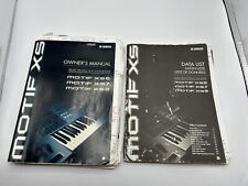 Sintetizador de producción musical Yamaha Motif XS6 XS7 XS8 MANUAL DEL PROPIETARIO lista de datos segunda mano  Embacar hacia Argentina