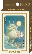 Official Studio Ghibli Totoro Playing Cards in Original Case  usato  Spedire a Italy