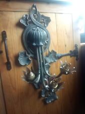 Used, Art Nouveau Style Three Arm Wall Lamp for sale  Shipping to South Africa