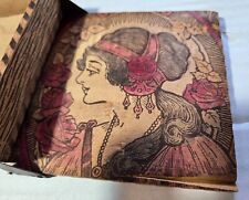 Vintage old pyrography for sale  Holgate