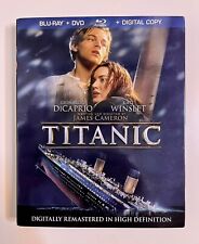 Combo de Blu Ray/DVD Titanic com capa comprar usado  Enviando para Brazil