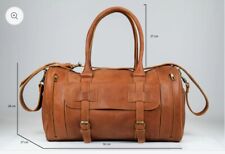 Vintage weekender ledertasche gebraucht kaufen  Havixbeck