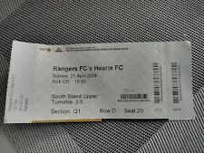 Rangers hearts football for sale  BARGOED