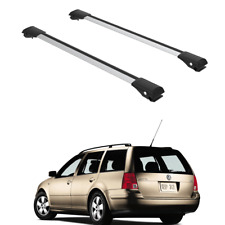 Usado, Conjunto de barras transversais para rack de teto Volkswagen Jetta Variant 1996-2006 conjunto cinza comprar usado  Enviando para Brazil