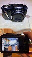Cámara digital Canon Powershot SX130 IS 12,1 mega píxeles negra PROBADA zoom 12X segunda mano  Embacar hacia Argentina