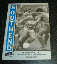 Southend millwall 1985 for sale  UK