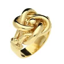 Mens 9ct Yellow Gold Knot Ring - 21.2g for sale  UK
