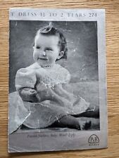 Vintage knitting pattern for sale  GREAT YARMOUTH