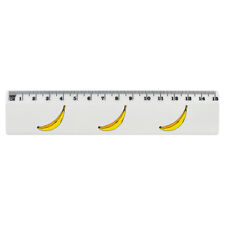 'Plátano' Regla de Plástico Blanco (RL024866), usado segunda mano  Embacar hacia Argentina