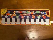 Tapetes musicais infantis RenFox, teclado de piano musical tapete de pista de dança (aproximadamente 42”x14”), usado comprar usado  Enviando para Brazil