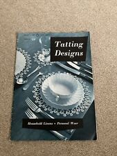 Tatting designs book for sale  WORTHING