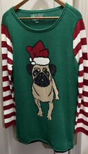 Holiday pug sweater for sale  Carnegie