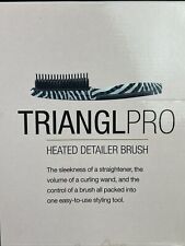 Pincel detalhador aquecido Calista Triangl Pro - Estampa de zebra, usado comprar usado  Enviando para Brazil