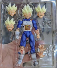 PERSONALIZADO Dragon Ball z S.H.Figuarts Super Saiyan Vegeta (daño de batalla) segunda mano  Embacar hacia Argentina