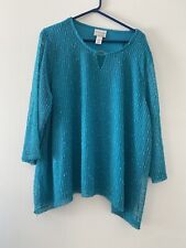 beautiful turquoise blouse for sale  Olney