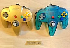 Controle oficial Nintendo 64 do Japão. Ouro e azul gelo N64 comprar usado  Enviando para Brazil
