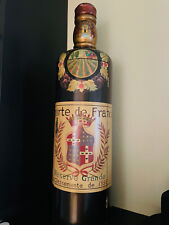 Pintado a mano - Botella de vino en forma de botella de vino gabinete de barra estante 34" de alto segunda mano  Embacar hacia Argentina