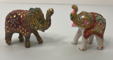 Figurine elephants 2pcs for sale  Elmsford